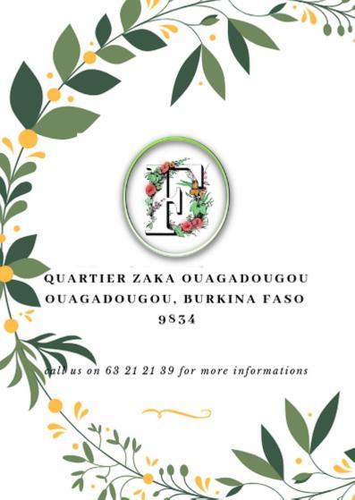 Hotel Les Fleurettes Уагадугу Екстериор снимка
